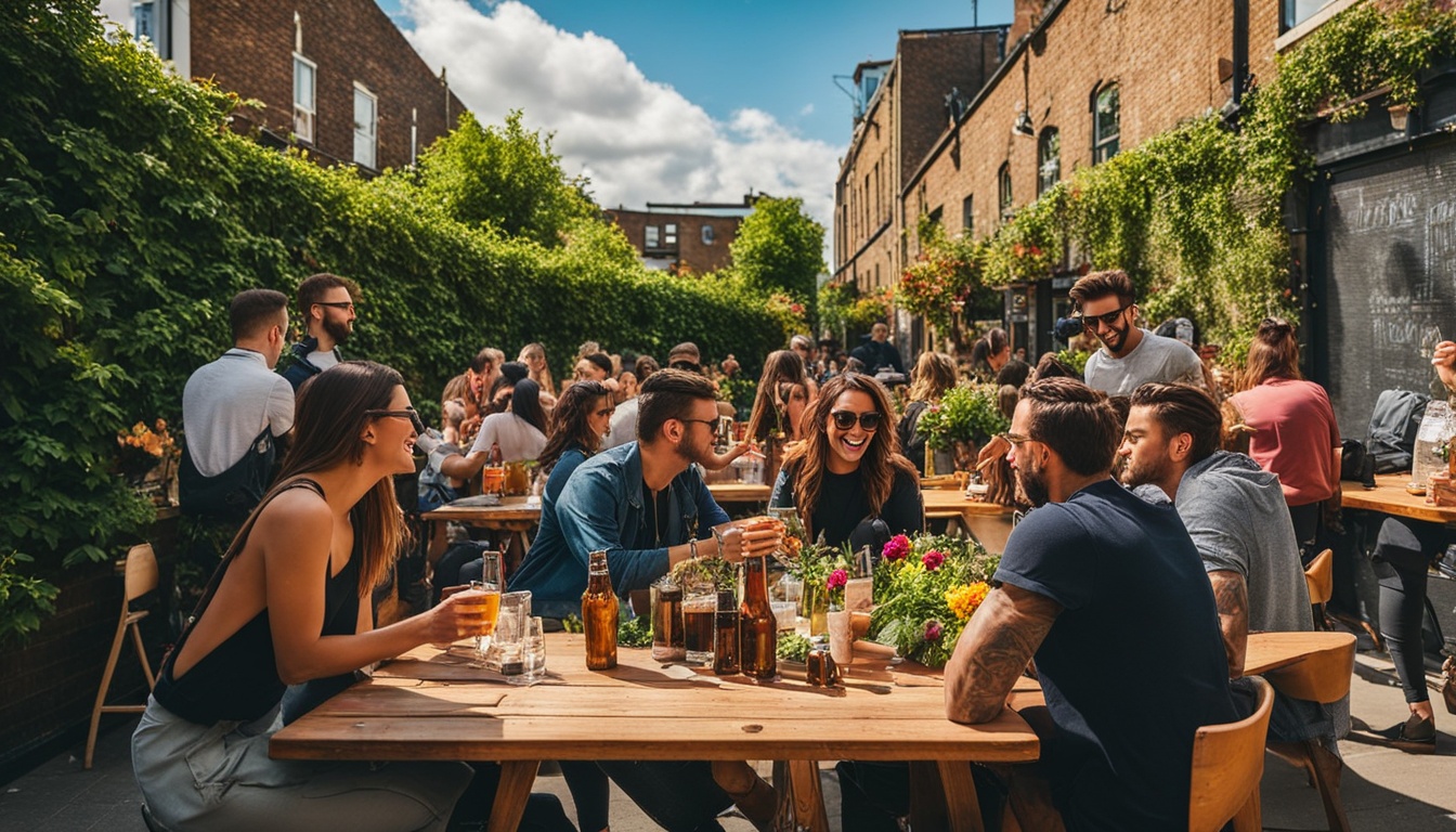 Beer gardens Shoreditch